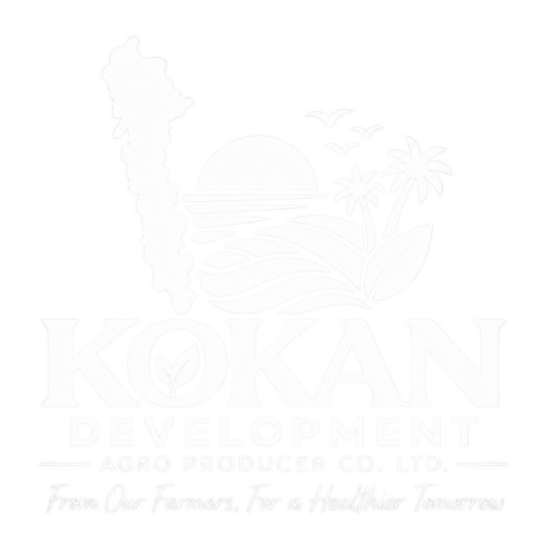 Kokan Development monochrome white logo