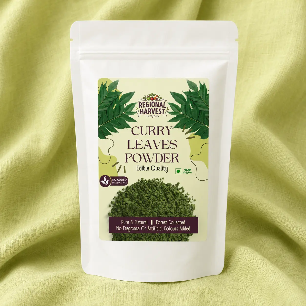 Forest-Collected Curry Leaves Powder - 200 g