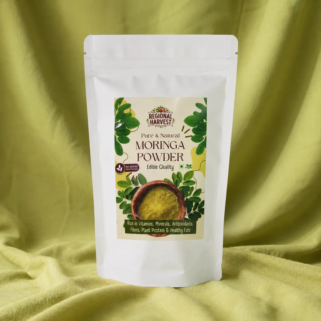 Moringa Powder – Natural Moringa Leaf Powder - 200 g