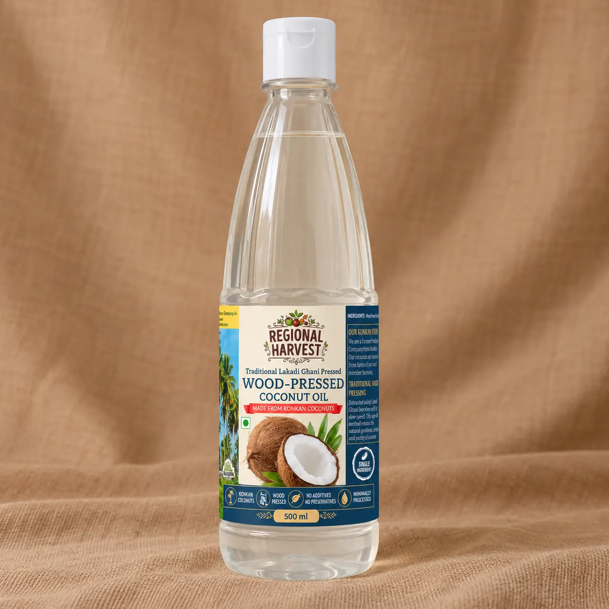 Wood Pressed Coconut Oil – Pure Coconut Oil